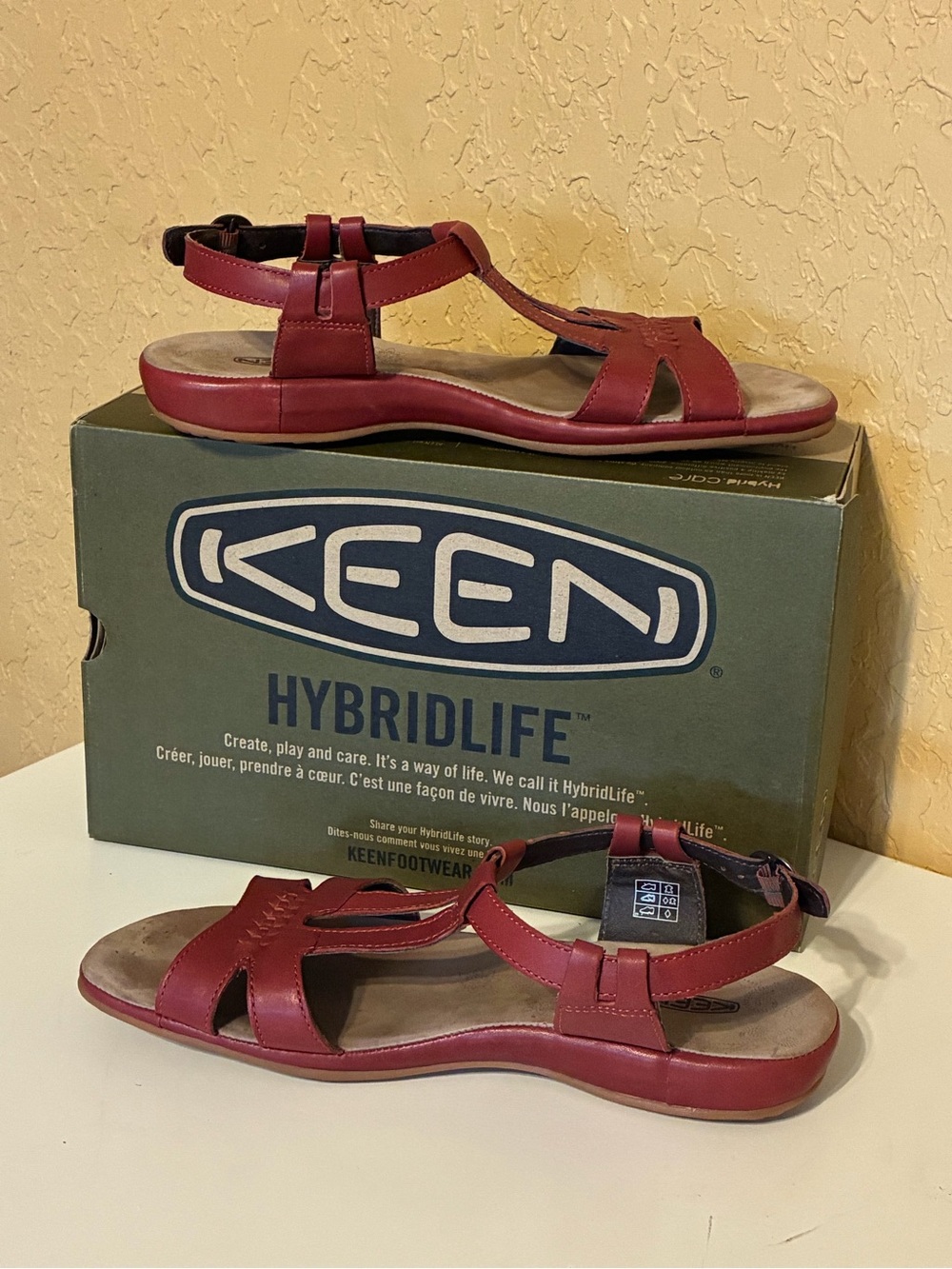 Keen Emerald City Sandal Burnt Henna Size Us 10.5